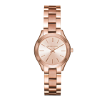 Michael Kors MK3513 Mini Slim Runway Rose Gold Stainless Steel Watch
