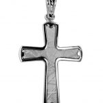 Λευκόχρυσος Val'Oro σταυρός Κ14