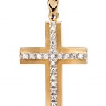 Χρυσός σταυρός Val'Oro 14Κ γυναικείος