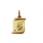 Ζώδιο χρυσό 14 καράτια  Πάπυρος Kριός