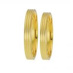 Βέρες Γάμου Χρυσές Στεργιάδης TRIO5 Κ9 Κ14 ή Κ18 3.20 χιλ.