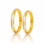 ΒΕΡΕΣ ΓΑΜΟΥ ΔΙΧΡΩΜΕΣ ΧΡΥΣΕΣ ΣΤΕΡΓΙΑΔΗΣ S47 Κ9 Κ14 Ή Κ18 2.50 ΧΙΛ