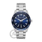 Michael Kors Layton Silver MK8815  Ανδρικό Ρολόι με Μπρασελέ