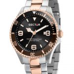 Αντρικό ρολόι SECTOR 230 Two Tone Stainless Steel Bracelet