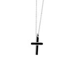 Ατσάλινος ανδρικός σταυρός Visetti AD-KD240B