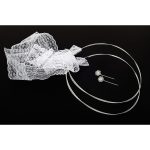 Στέφανα Γάμου  χειροποίητα επάργυρα Prince Silvero RH/STG1230