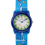 Παιδικό ρολόι TIMEX Kids Time Football Blue Fabric Strap TW7C16500
