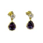 Σκουλαρίκια κρεμαστά Rapunzel από ασήμι 925°