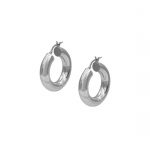 Σκουλαρίκια silver classic hoops κρίκοι ασήμι 925°