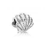 Charm clam στοιχείο για βραχιόλι από ασήμι 925°