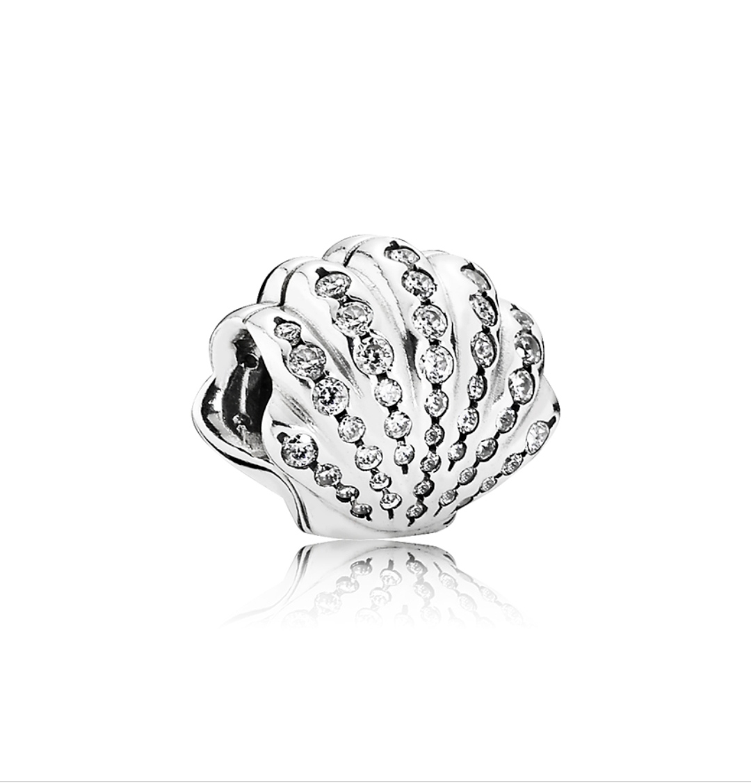 IMG_20221109_101603 Charm clam στοιχείο για βραχιόλι από ασήμι 925° - Image 1