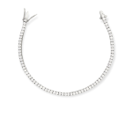 Βραχιόλι Ασημένιο Ριβιέρα 925 Επιπλατινωμένη με Ζιργκόν