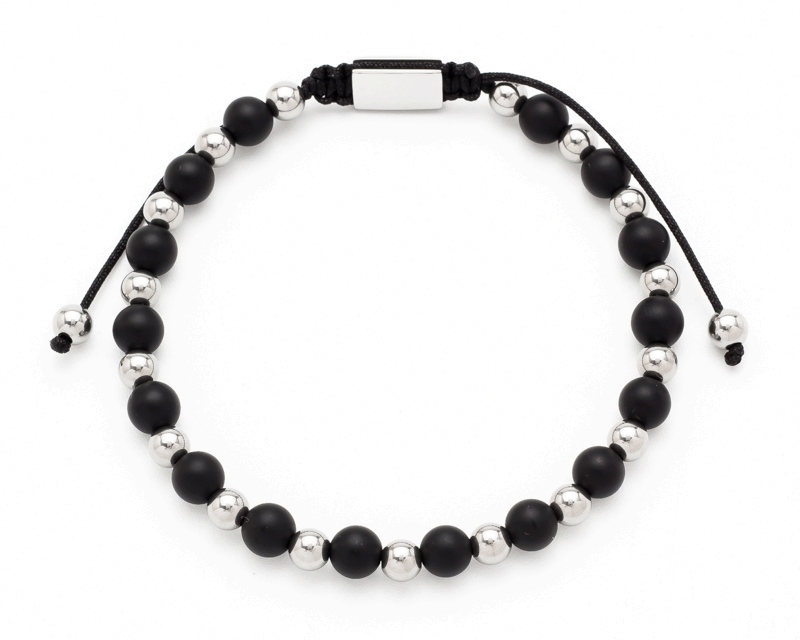 IMG_20240229_102659 Βραχιόλι Μακραμέ Με Χάντρες Όνυχα L31A-B073-1 - Image 1