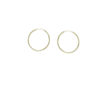 Σκουλαρίκια Aziz Χρυσά Κ14 κρίκοι