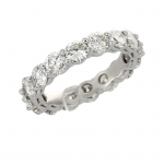 Δαχτυλίδι Tory Ασημένιο 925° ολόβερο με λευκά  ζιργκόν