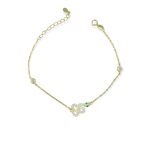 Βραχιόλι Serpente gold από ασήμι 925°