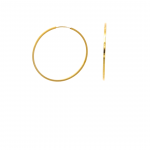 Σκουλαρίκια Ekavi κρίκοι χρυσοί σε Κ14