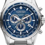 ROAMER Rockshell Mark III Chronograph Silver Stainless Steel Bracelet (220837-41-45-20)