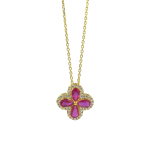 Κολιέ Marianthi από επιχρυσωμένο ασήμι 925°