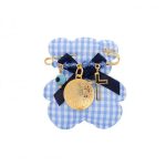 Παιδική Παραμάνα με Κωνσταντινάτο από επιχρυσωμένο Ασήμι 925°