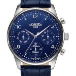 Ρολόι ROAMER Modern Classic Blue Leather Strap 509902-41-44-02