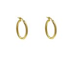 Σκουλαρίκια Gaetana χρυσά Κ9