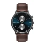 ΡΟΛΟΪ LE DOM PRIME LD.1002-16 ΜΕ ΜΠΛΕ ΚΑΝΤΡΑΝ ΚΑΙ ΚΑΦΕ ΔΕΡΜΑΤΙΝΟ ΛΟΥΡΑΚΙ