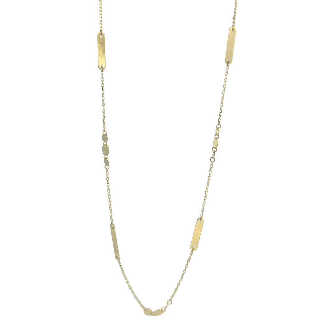 IMG_20240124_121509 Χρυσό κολιέ Melilot σε Κ14 - Image 1