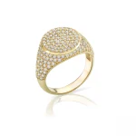 Δαχτυλίδι Roxy chevalier σε χρυσό από ασήμι 925°