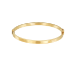 Βραχιόλι γυναικείο χρυσό χειροπέδα bangle Gold cuff από ασήμι 925°