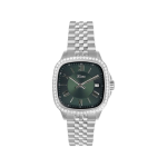 Ρολόι JCOU Belize Crystals Silver Stainless Steel Bracelet JU19072-1