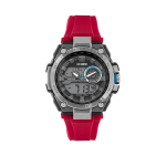 Αντρικό ρολόι LEE COOPER Originals Anadigi Red Rubber Strap ORG05404.028