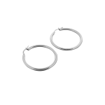 Σκουλαρίκια rare silver hoops από ασήμι 925°