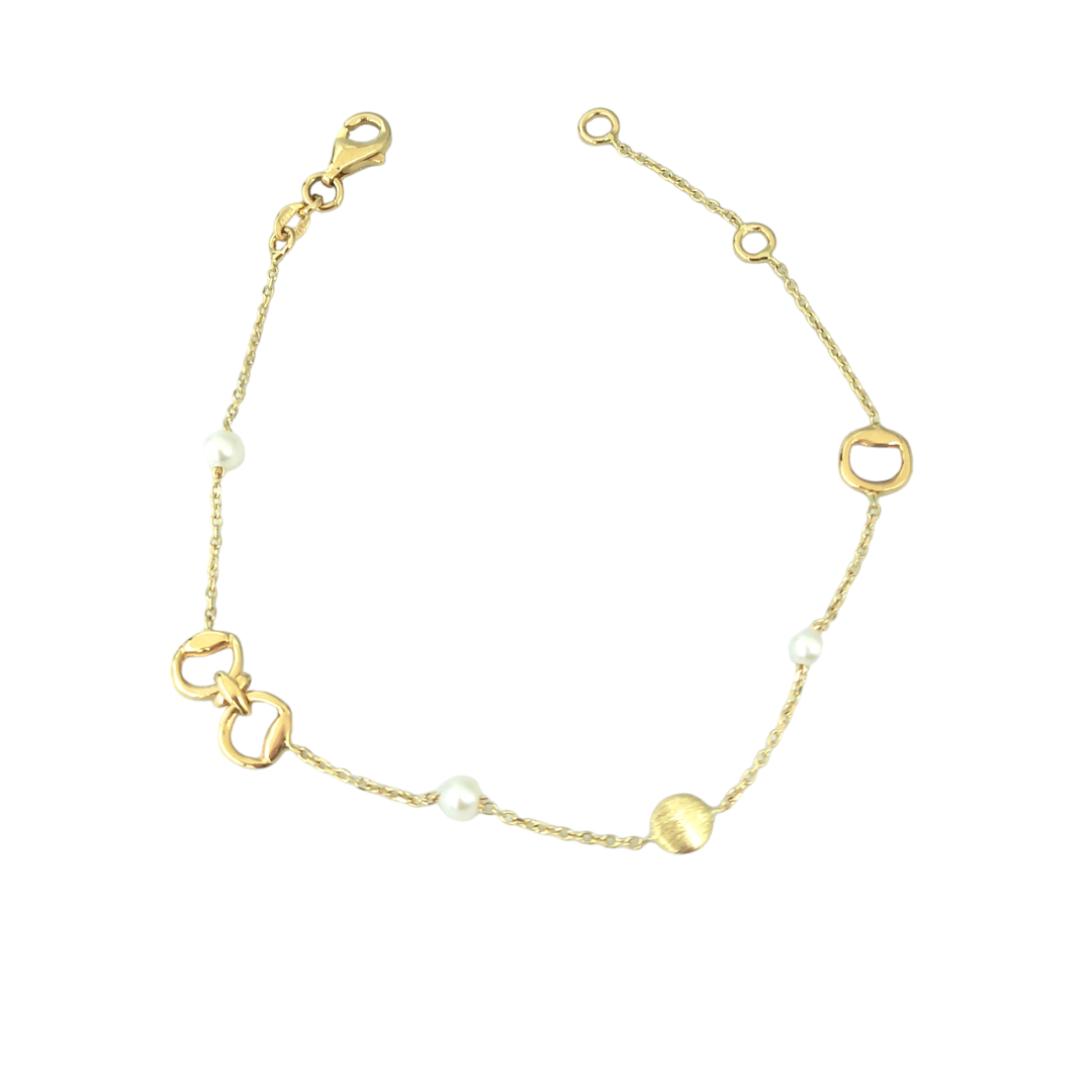 IMG_20240404_125336 Γυναικείο βραχιόλι Sarla pearl σε Κ14 - Image 1