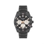 Ανδρικό ρολόι LEE COOPER Black Multifunction Stainless Steel LC07948.060