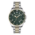 Ρολόι ανδρικό QUANTUM Powertech Chronograph Two Tone Metallic Bracelet PWG930.270