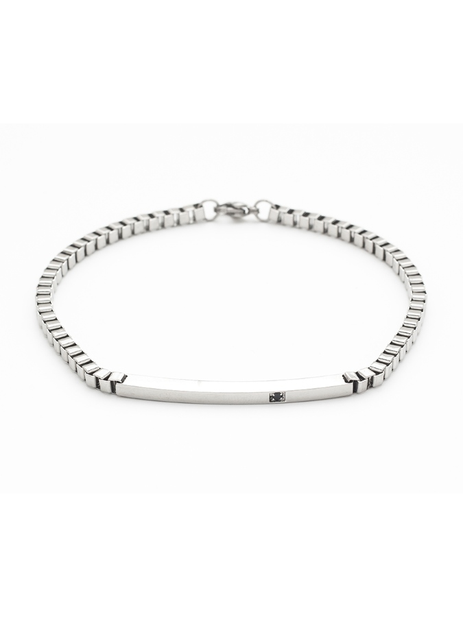 IMG_20240802_202938 Ανδρικό Βραχιόλι Chain Silver L31A-B098-1 - Image 1