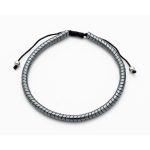 Βραχιόλι Μακραμέ Με Χάντρες Αιματίτη L31A-B007-4