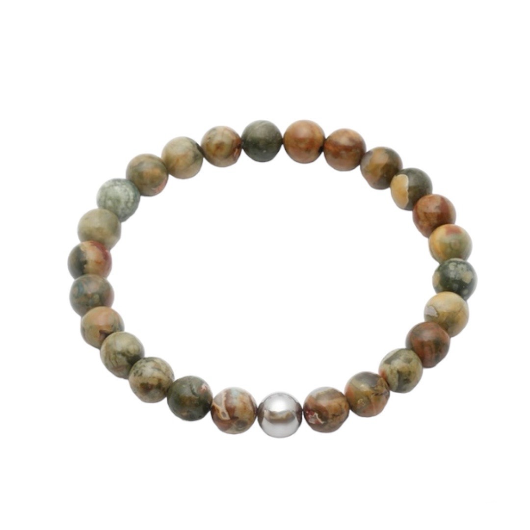 Photoroom_20240806_112542 Βραχιόλι Από Χάντρες Ουνακίτη L31A-B018-3 - Image 1