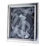 AΣΗΜΕΝΙΑ ΣΤΕΦΑΝΟΘΗΚΗ-ΚΟΡΝΙΖΑ με Λευκό Ξύλο από ασήμι 925°