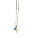 ΓΟΥΡΙ-φυλαχτό αυτοκινήτου eye cross από ασήμι 925°