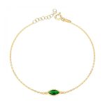 Βραχιόλι green eye από ασήμι 925°