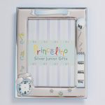 Princelino γαλάζια Birthday data ΠΑΙΔΙΚΗ ΚΟΡΝΙΖΑ  από ασήμι