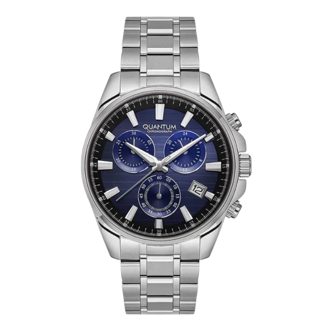Photoroom_20241212_130846 Ρολόι ανδρικό QUANTUM Powertech Chronograph Silver Metallic Bracelet PWG1122.390 - Image 1