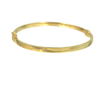 Βραχιόλι γυναικείο χρυσό χειροπέδα bangle Gold cuff από ασήμι 925°