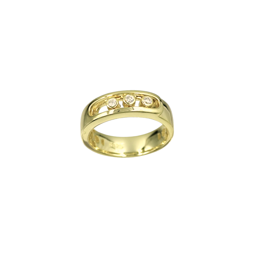 IMG_20250328_095536 Δαχτυλίδι gold delancy από ασήμι 925° - Image 1