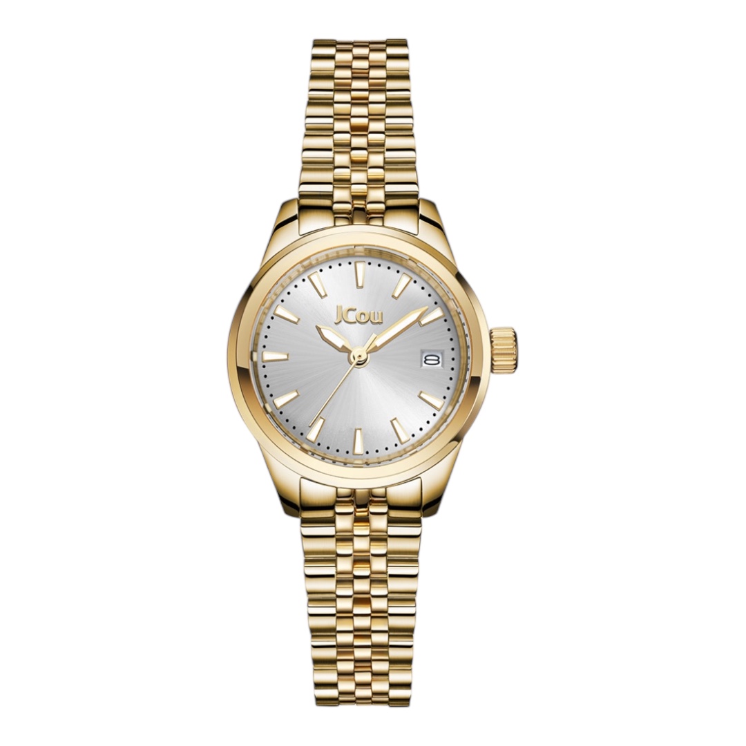 Photoroom_20250331_114101 Ρολόι γυναικείο JCOU Calisti Gold Stainless Steel Bracelet JU19079-5 - Image 1