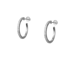 Σκουλαρίκια Malucia zirconia από ασήμι 925°