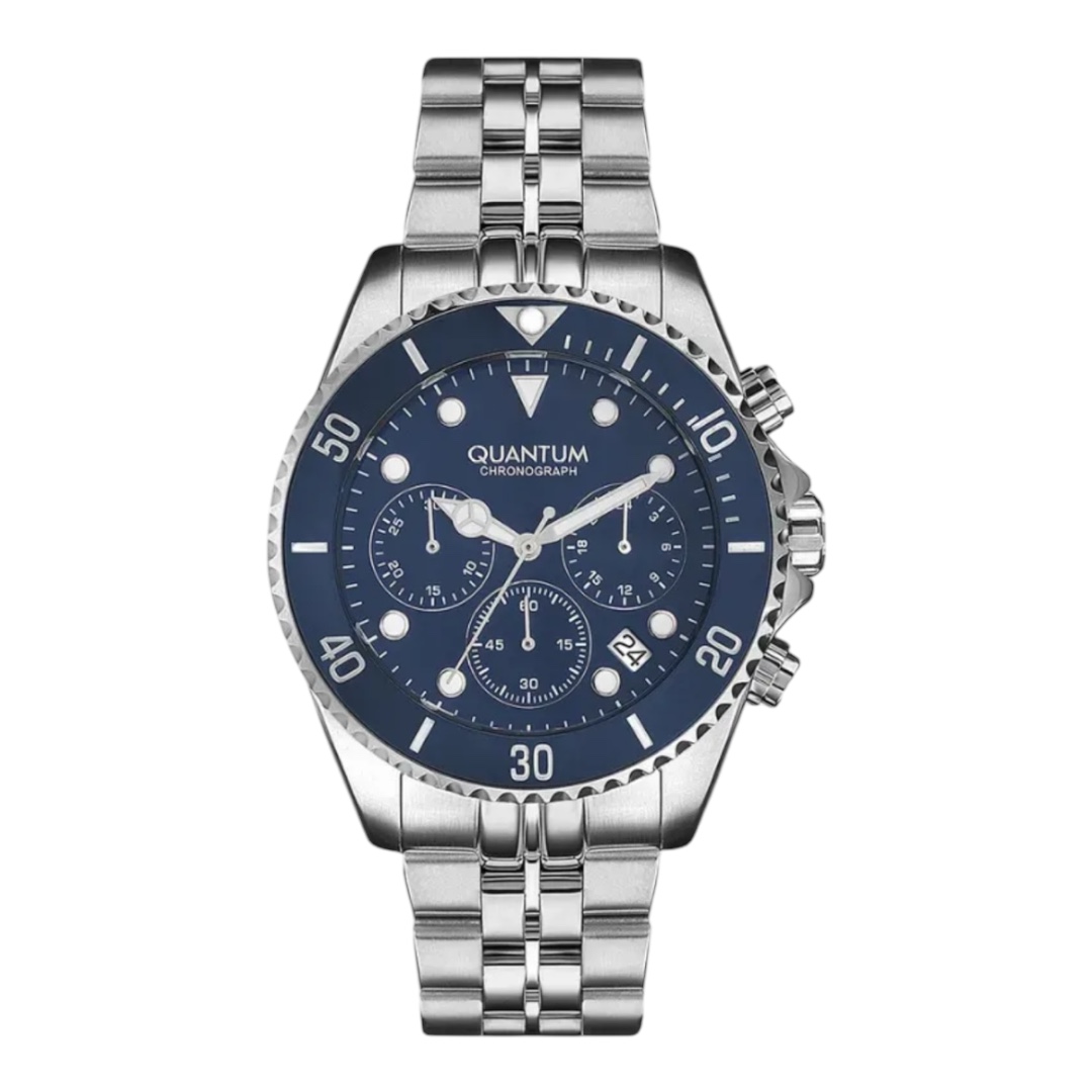 Photoroom_20250403_123848 Ρολόι ανδρικό QUANTUM Chronograph Stainless Steel Bracelet PWG930.390 - Image 1