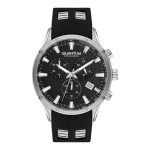 Ρολόι ανδρικό QUANTUM Powertech Chronograph Black Silicone Strap PWG1020.351